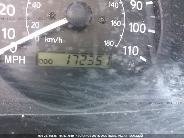 1NXBR12E0YZ304135 - 2000 TOYOTA COROLLA VE/CE/LE 黑色 照片 7