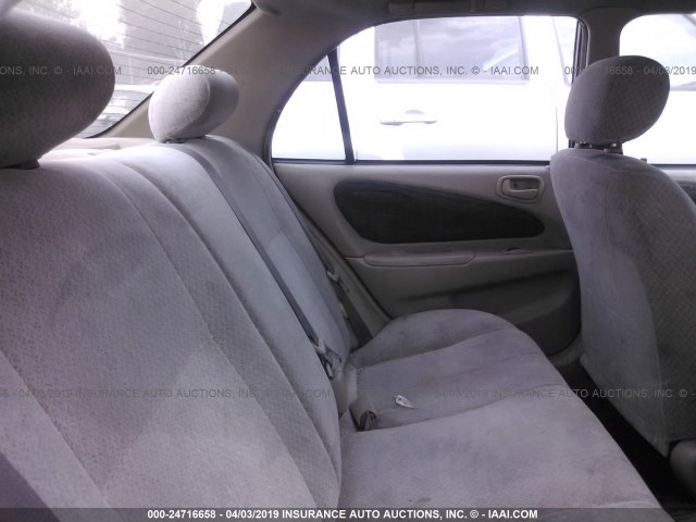 1NXBR12E0YZ304135 - 2000 TOYOTA COROLLA VE/CE/LE 黑色 照片 8