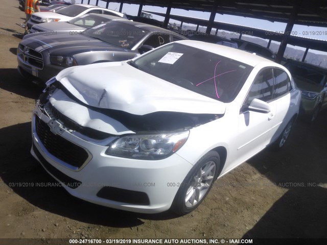 1G11C5SL3EF140587 - 2014 CHEVROLET MALIBU 1LT 白色 照片 2