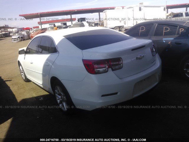 1G11C5SL3EF140587 - 2014 CHEVROLET MALIBU 1LT 白色 照片 3