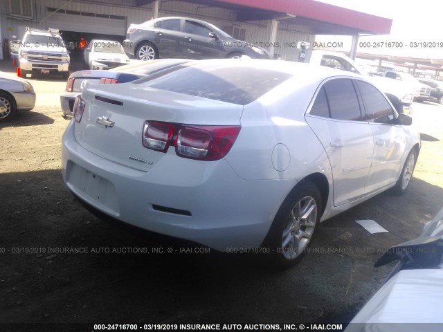 1G11C5SL3EF140587 - 2014 CHEVROLET MALIBU 1LT 白色 照片 4
