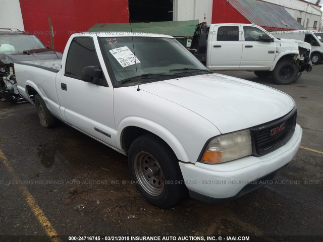 1GTCS14X7X8503220 - 1999 GMC SONOMA WHITE photo 1