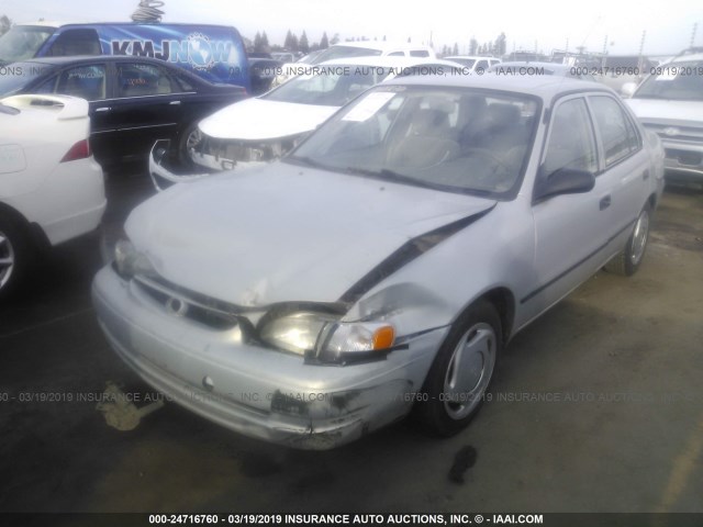 1NXBR12E6XZ184730 - 1999 TOYOTA COROLLA VE/CE/LE 银色 照片 2