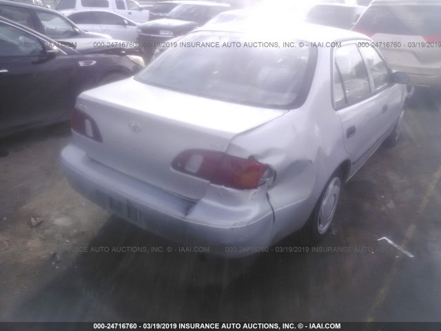 1NXBR12E6XZ184730 - 1999 TOYOTA COROLLA VE/CE/LE 银色 照片 4