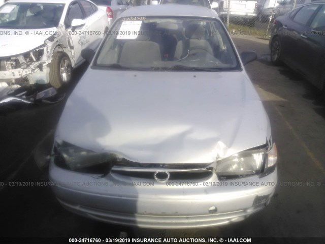 1NXBR12E6XZ184730 - 1999 TOYOTA COROLLA VE/CE/LE 银色 照片 6