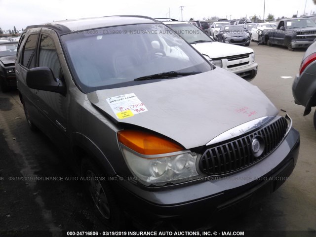 3G5DA03E52S607651 - 2002 BUICK RENDEZVOUS CX TAN photo 1