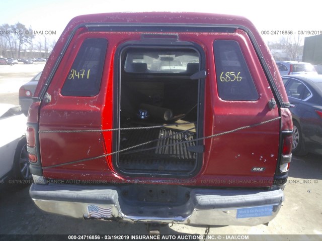 1B7KF26C7RS520833 - 1994 DODGE RAM 2500 RED photo 6