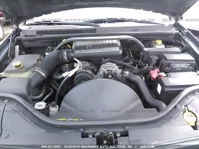 1J4GS48K75C557848 - 2005 JEEP GRAND CHEROKEE LAREDO/COLUMBIA/FREEDOM 绿色 照片 10