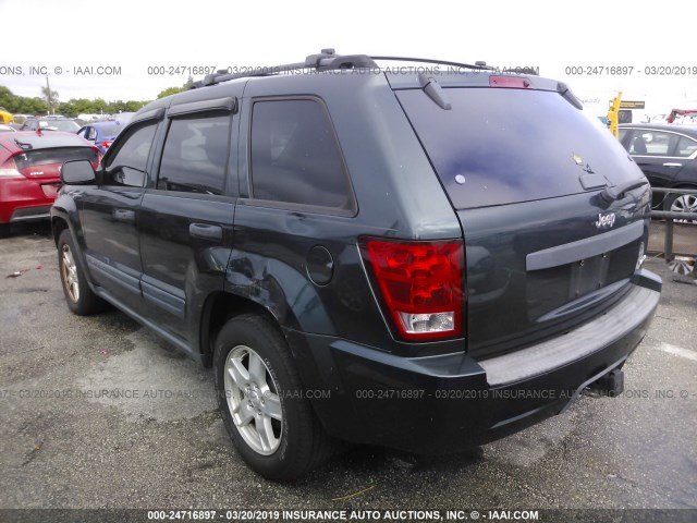 1J4GS48K75C557848 - 2005 JEEP GRAND CHEROKEE LAREDO/COLUMBIA/FREEDOM 绿色 照片 3