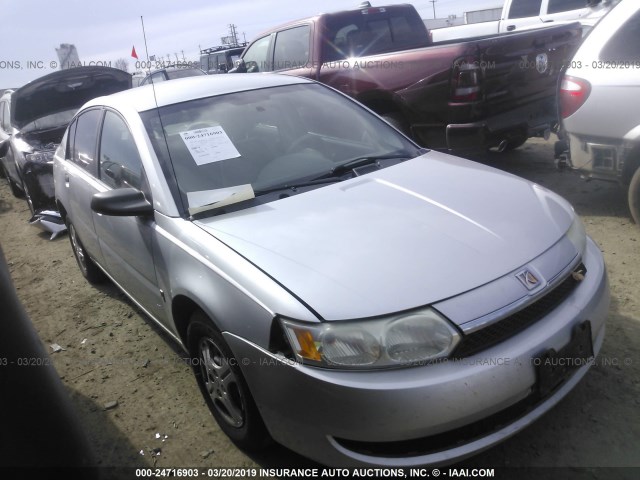 1G8AG52F23Z203478 - 2003 SATURN ION LEVEL 1 SILVER photo 1