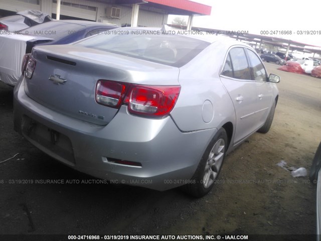 1G11F5SR4DF151608 - 2013 CHEVROLET MALIBU 2LT SILVER photo 4