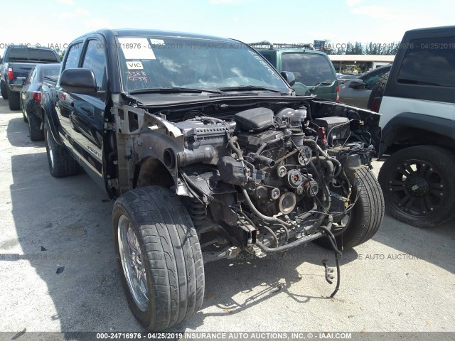 5TFJX4GN0DX021887 - 2013 TOYOTA TACOMA DOUBLE CAB 黑色 照片 1