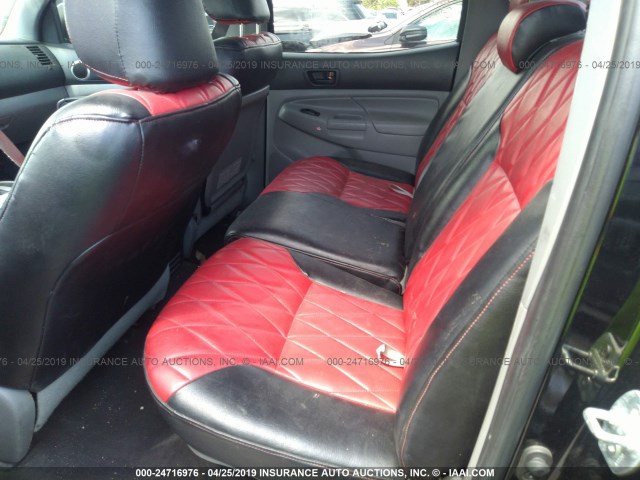 5TFJX4GN0DX021887 - 2013 TOYOTA TACOMA DOUBLE CAB 黑色 照片 8