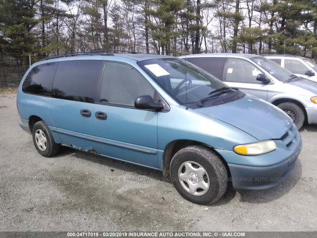 2B4GP2439WR758506 - 1998 DODGE GRAND CARAVAN  BLUE photo 1