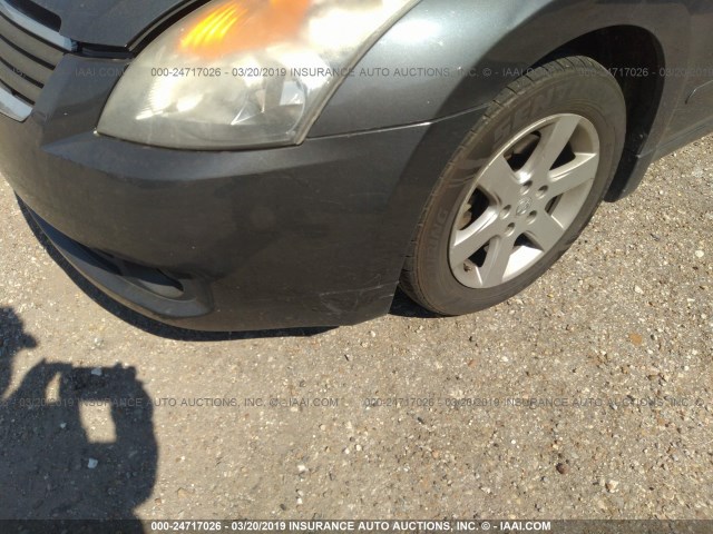 1N4AL21E38N415805 - 2008 NISSAN ALTIMA 2.5/2.5S GRAY photo 6