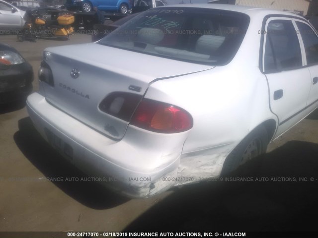 1NXBR12E9WZ024954 - 1998 TOYOTA COROLLA VE/CE/LE 白色 照片 6