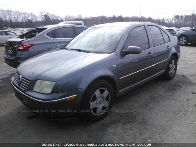 3VWRK69MX4M120656 - 2004 VOLKSWAGEN JETTA GL GRAY photo 2