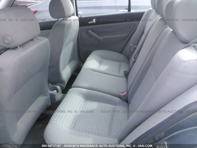 3VWRK69MX4M120656 - 2004 VOLKSWAGEN JETTA GL GRAY photo 8