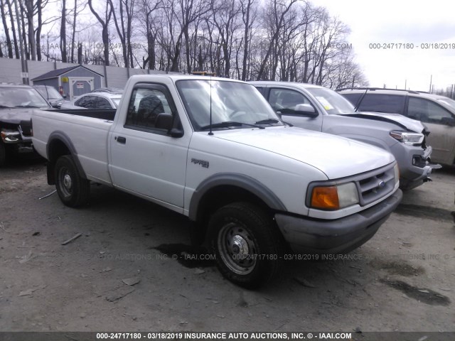 1FTCR11UXTTA26957 - 1996 FORD RANGER WHITE photo 1