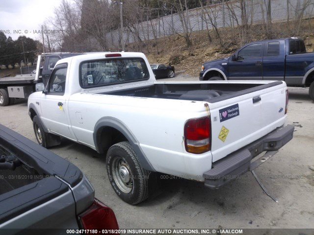 1FTCR11UXTTA26957 - 1996 FORD RANGER WHITE photo 3