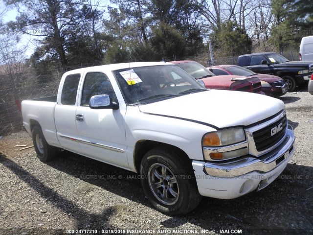 1GTEC19Z66Z163082 - 2006 GMC NEW SIERRA WHITE photo 1