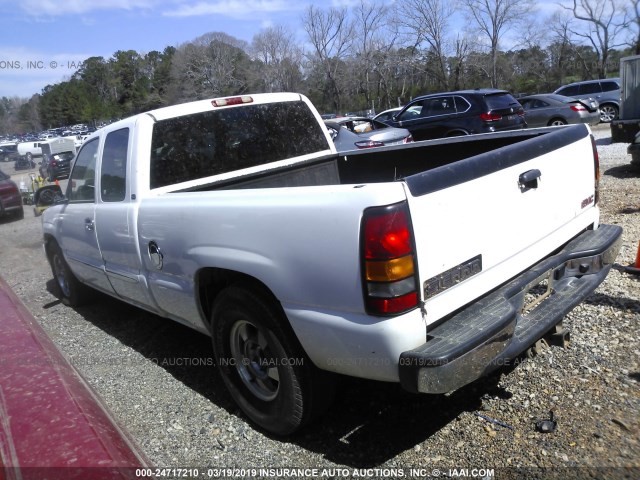 1GTEC19Z66Z163082 - 2006 GMC NEW SIERRA WHITE photo 3