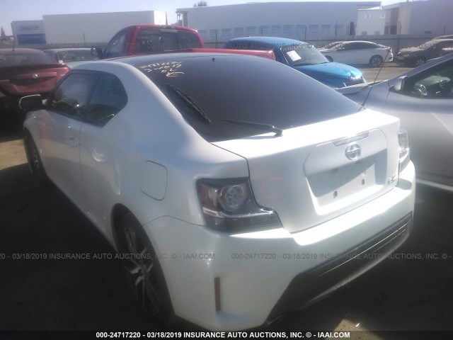JTKJF5C77GJ025144 - 2016 TOYOTA SCION TC თეთრი ფოტო 3