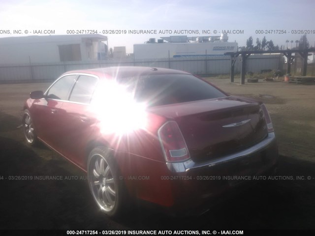 2C3CCAAG9CH132877 - 2012 CHRYSLER 300 MAROON photo 3