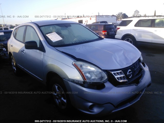 JN8AS5MT7BW173938 - 2011 NISSAN ROGUE S/SV/KROM SILVER photo 1