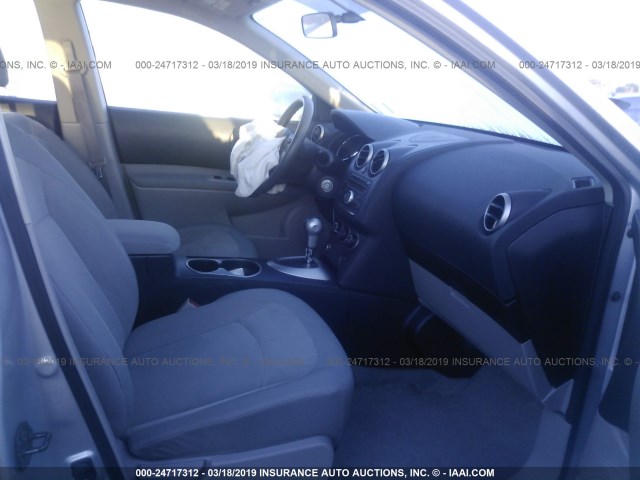 JN8AS5MT7BW173938 - 2011 NISSAN ROGUE S/SV/KROM SILVER photo 5
