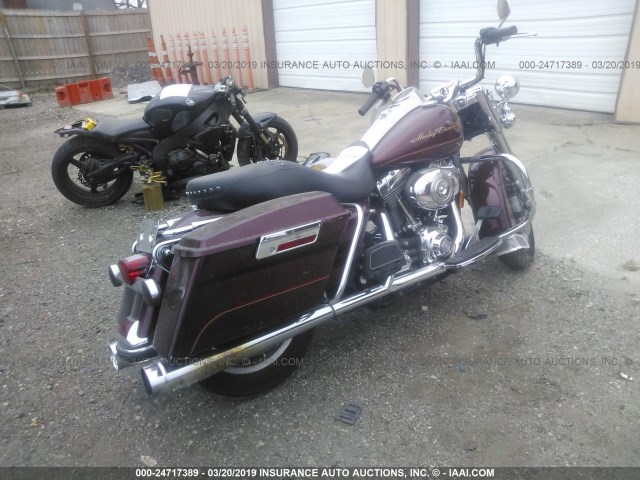 1HD1FB4138Y623898 - 2008 HARLEY-DAVIDSON FLHR BURGUNDY photo 4