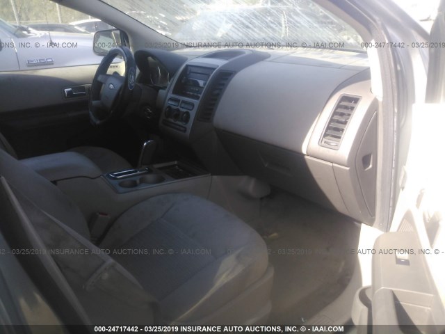 2FMDK36C37BB65544 - 2007 FORD EDGE SE GRAY photo 5