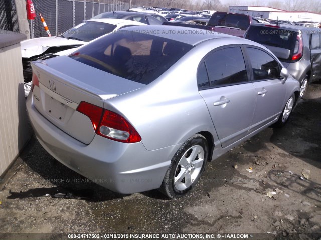 19XFA1F6XAE047800 - 2010 HONDA CIVIC SILVER photo 4