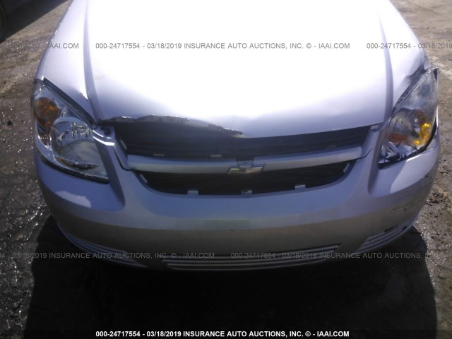 1G1AF5F55A7164798 - 2010 CHEVROLET COBALT 2LT SILVER photo 6