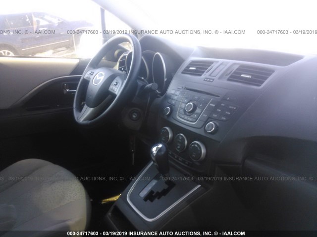 JM1CW2CL4C0105075 - 2012 MAZDA 5 GRAY photo 5