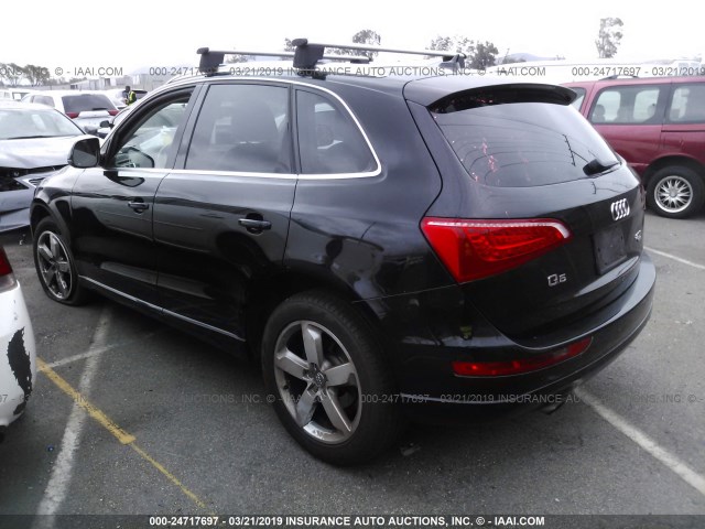 WA1LFAFP8BA030392 - 2011 AUDI Q5 PREMIUM PLUS BLACK photo 3