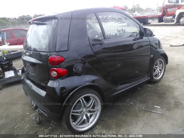 WMEEJ31X49K259092 - 2009 SMART FORTWO PURE/PASSION BLACK photo 4