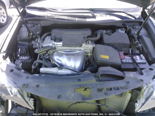 4T1BF1FK1EU333549 - 2014 TOYOTA CAMRY L/SE/LE/XLE BLUE photo 10