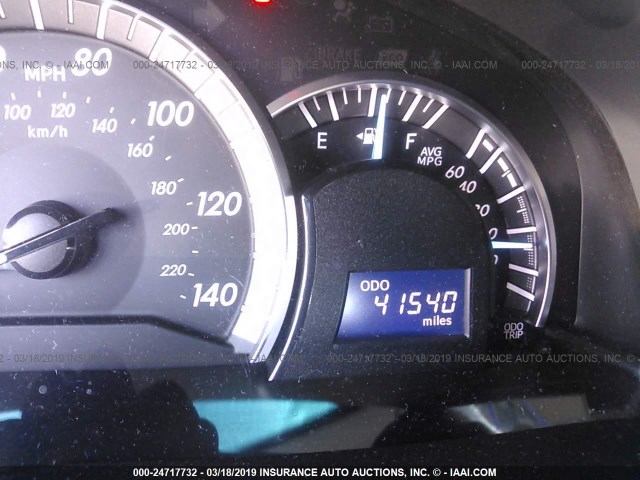 4T1BF1FK1EU333549 - 2014 TOYOTA CAMRY L/SE/LE/XLE BLUE photo 7