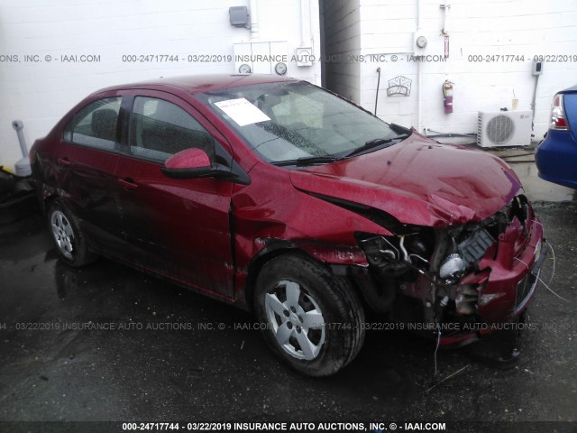 1G1JA5SH6D4247869 - 2013 CHEVROLET SONIC LS RED photo 1