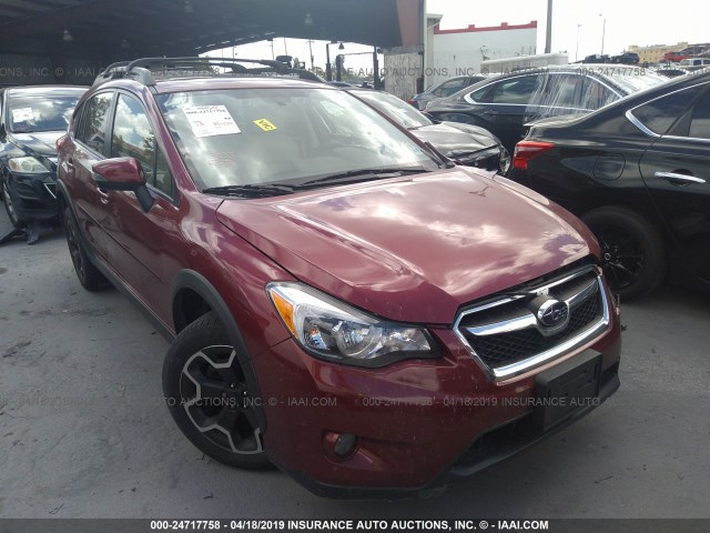 JF2GPASC0FH288041 - 2015 SUBARU XV CROSSTREK SPORT LIMITED RED photo 1