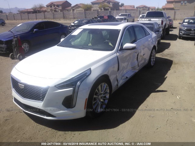 1G6KB5RS4KU124436 - 2019 CADILLAC CT6 WHITE photo 2