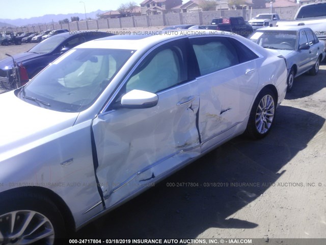 1G6KB5RS4KU124436 - 2019 CADILLAC CT6 WHITE photo 6