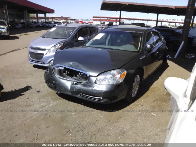 1G4HD57159U148097 - 2009 BUICK LUCERNE CXL GRAY photo 2