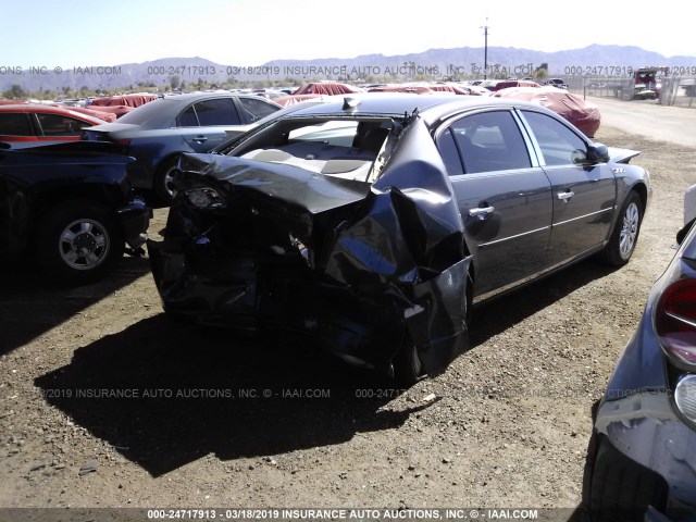 1G4HD57159U148097 - 2009 BUICK LUCERNE CXL GRAY photo 4