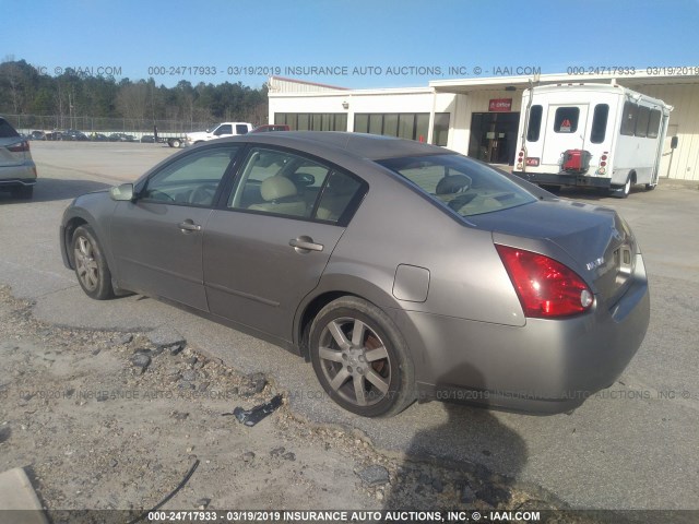 1N4BA41E84C869995 - 2004 NISSAN MAXIMA SE/SL TAN photo 3