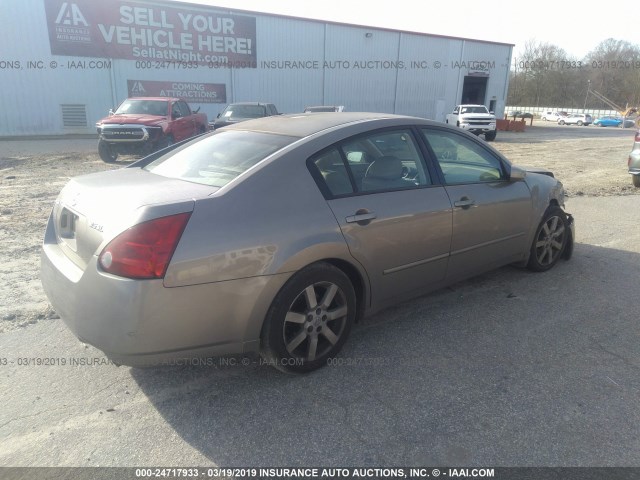 1N4BA41E84C869995 - 2004 NISSAN MAXIMA SE/SL TAN photo 4