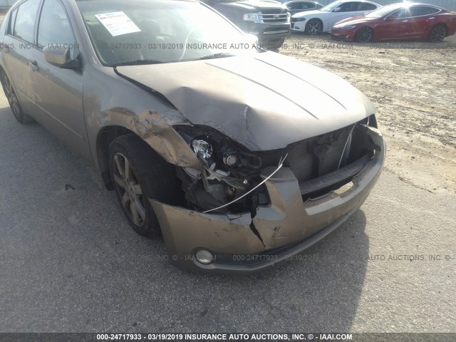 1N4BA41E84C869995 - 2004 NISSAN MAXIMA SE/SL TAN photo 6