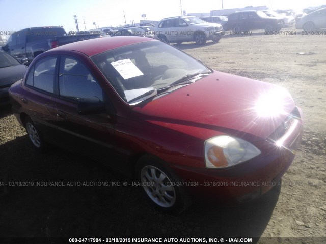 KNADC125236259949 - 2003 KIA RIO RED photo 1