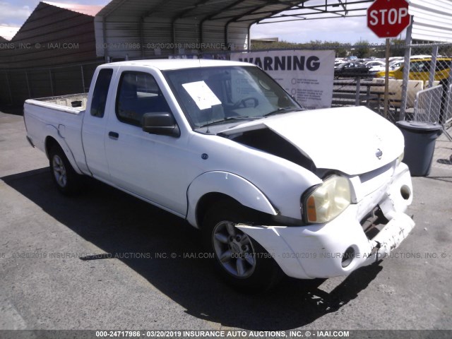 1N6DD26TX4C480388 - 2004 NISSAN FRONTIER KING CAB XE WHITE photo 1